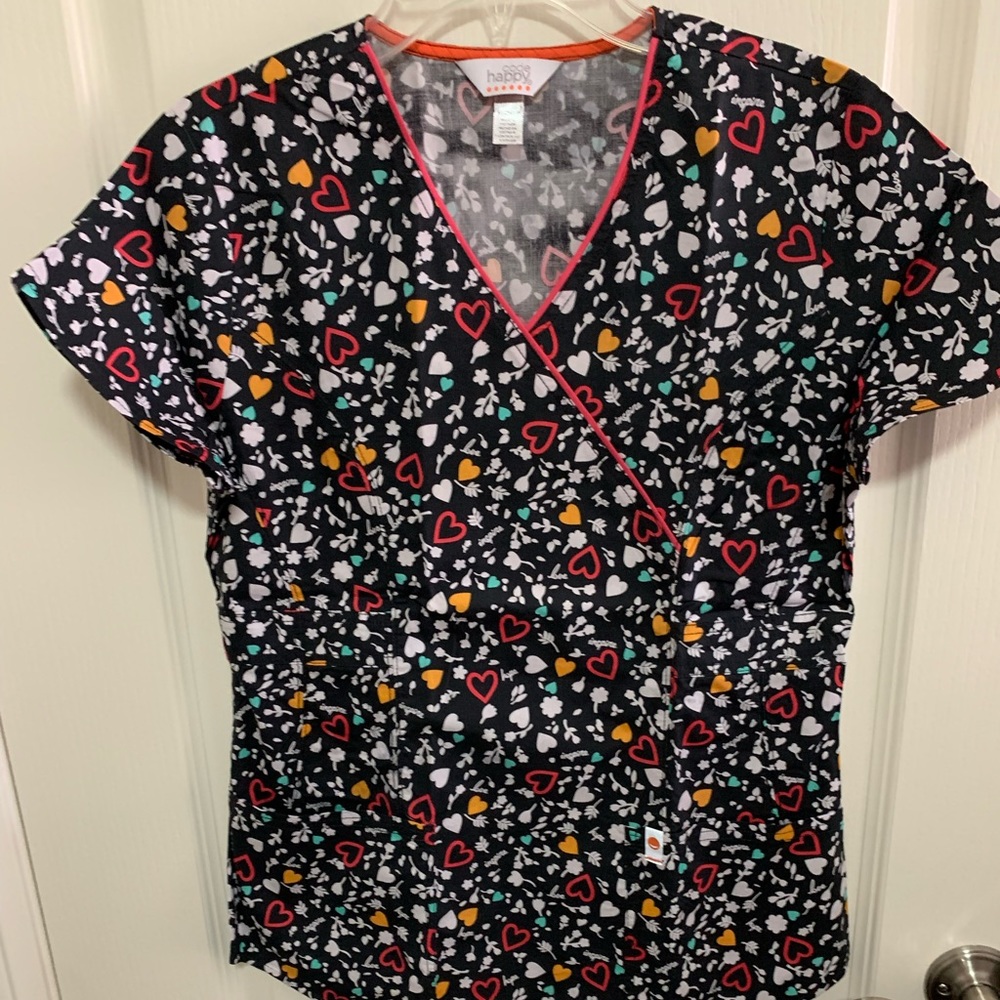 Code Happy new scrub top